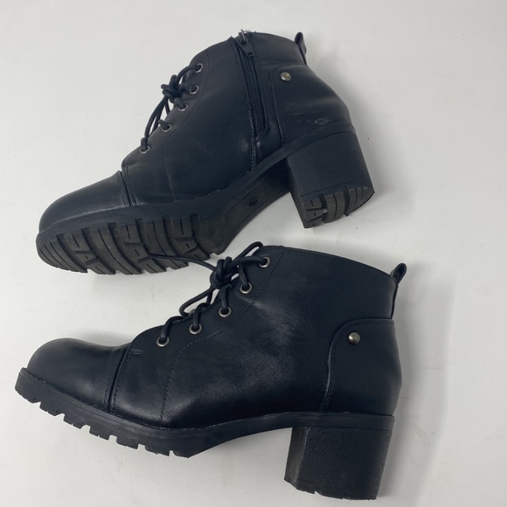 90’s Shoopen black boots‎